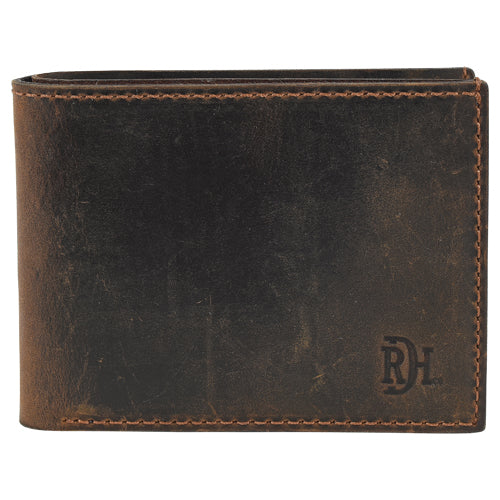 22228881W2 - Red Dirt Hat Co Men's Bifold Wallet, Oiled Finish