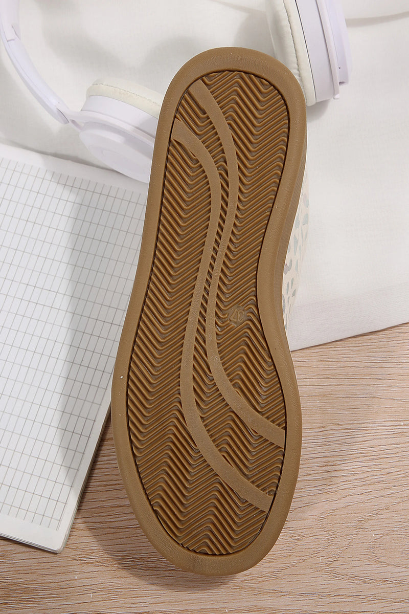 Load image into Gallery viewer, DLLSHOE 13 - Coffee Shiny Leopard Print Training Shoes
