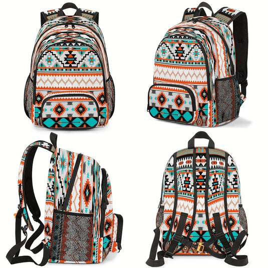 TMBKPK1 - Aztec Pattern Backpack