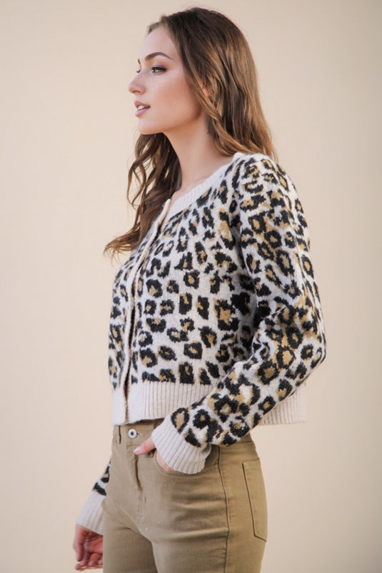 Very 13 -  Ladies Print & Solid Soft Knit Sweater Cardigan