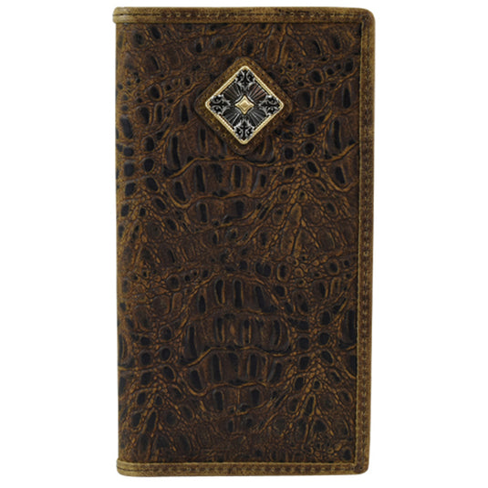 22100566W4 - Tony Lama Hornback Embossed Rodeo Wallet