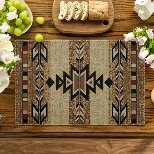 TMPLMT9 - Set of 4 - Southwestern Print Placemats