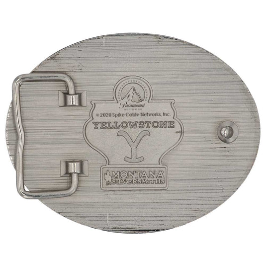 A909YEL - The Yellowstone Y Protect Family Belt Buckle