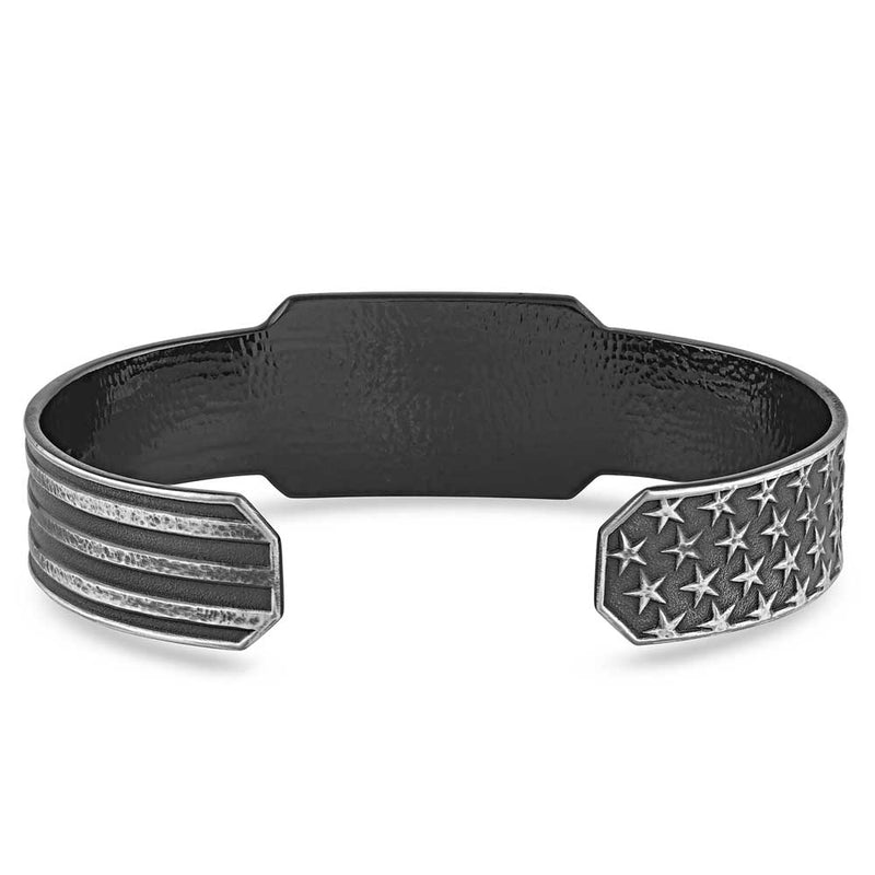 Load image into Gallery viewer, CKBC5084 - Montana Silversmiths The Legend Chris Kyle Cuff Bracelet
