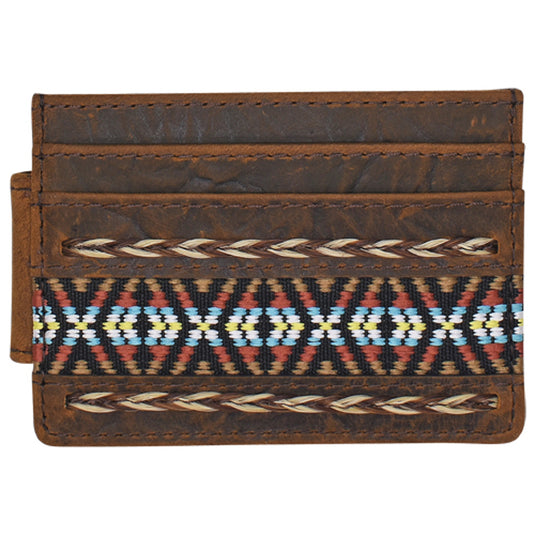 23205662M7 - Justin Men's Card Wallet W/ Horse Hair