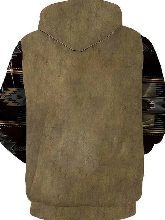 TMSWST1 - Roam Free Aztec Design Hoodie