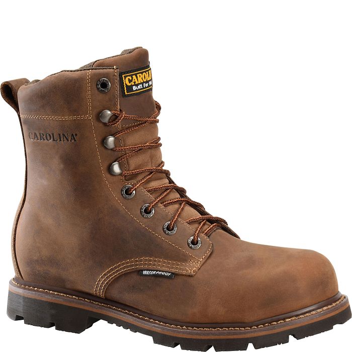 Load image into Gallery viewer, CA3057- Carolina Installer 8&quot; Soft Toe Waterproof Work Boot
