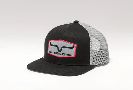 KM16 - Kimes Ranch Replay Trucker Hat - Black