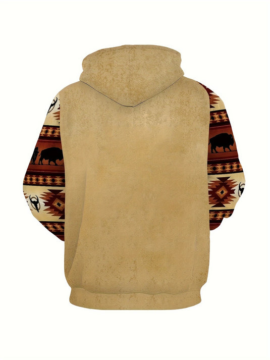 TMSWST4 - Native American Buffalo Sweatshirt