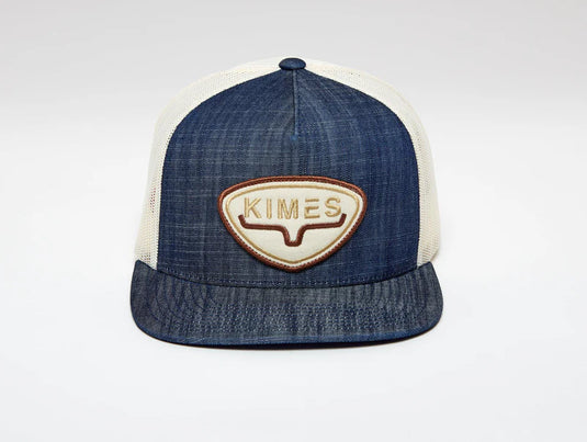 KM44 - Kimes Ranch Conway Trucker Hat - Denim