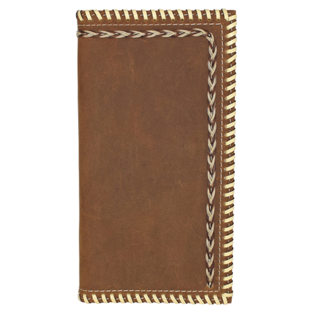 23205767W4 - Justin Rodeo Wallet W/Whipstitch & Horsehair Braid – D & D ...