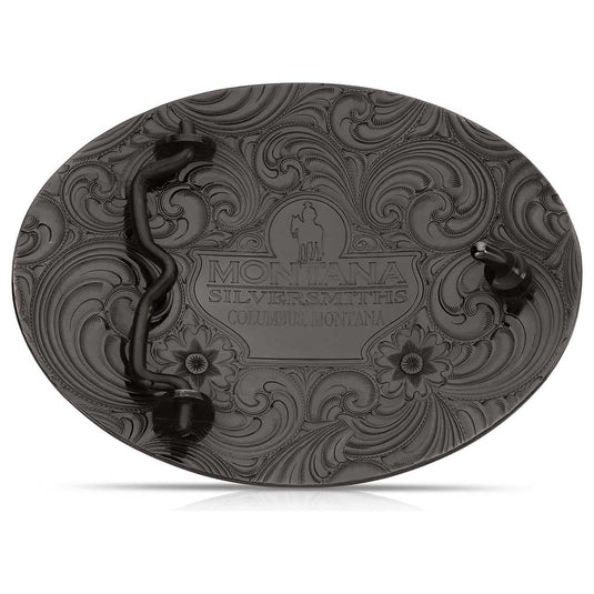 52110BLB - Montana Silversmiths Vintage Bronze Gadsden Belt Buckle
