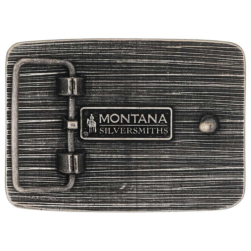 Load image into Gallery viewer, A1001DB - Montana Silversmiths Buckin&#39; Stock Attitude Buckle
