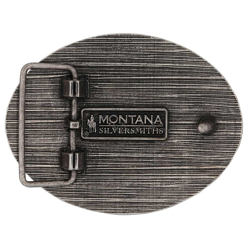 Load image into Gallery viewer, A1012P - Montana Silversmiths Freedom Isn&#39;t Free Attitude Buckle

