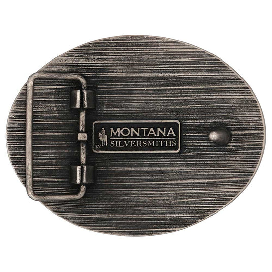 A1014P - Montana Silversmiths Freedom's Majesty Attitude Buckle