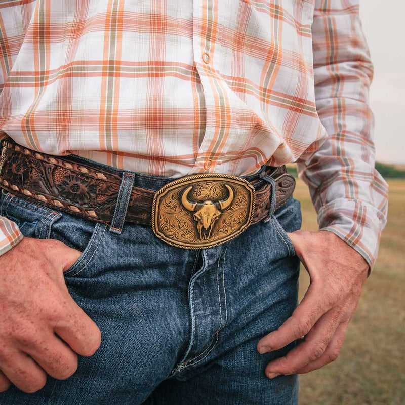 Load image into Gallery viewer, A1023C - Montana Silversmiths Wild Ambition Buckle
