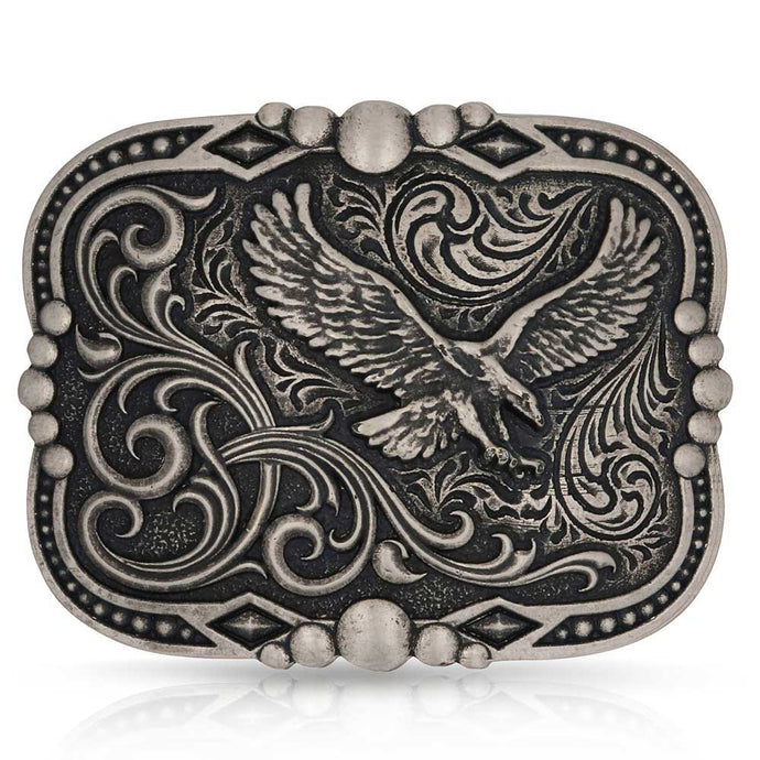 A1034S - Montana Silversmiths Soaring Freedom Buckle