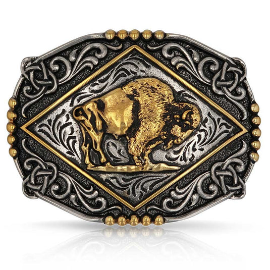 A1036P - Montana Silversmiths Majestic Valor Buckle