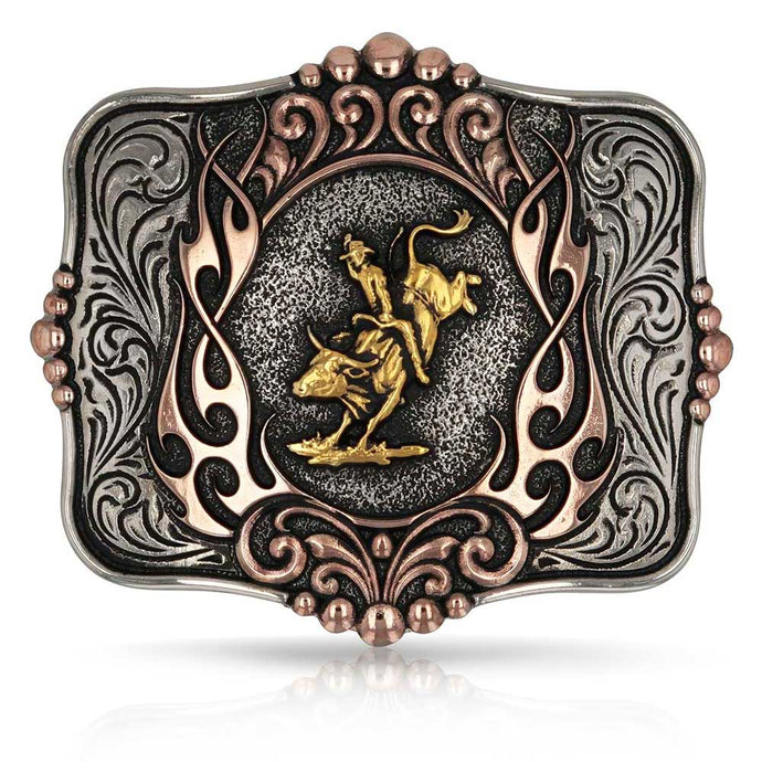 A1038P - Montana Silversmiths Code of the West Buckle