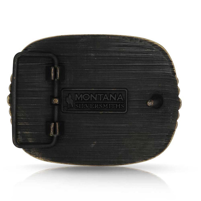 Load image into Gallery viewer, A1040C - Montana Silversmiths Kneel For The Cross Buckle
