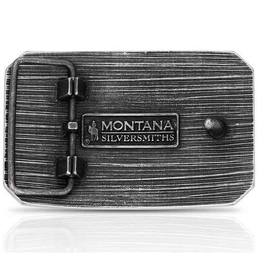 A1055S - Montana Silversmiths Westward Way Buckle