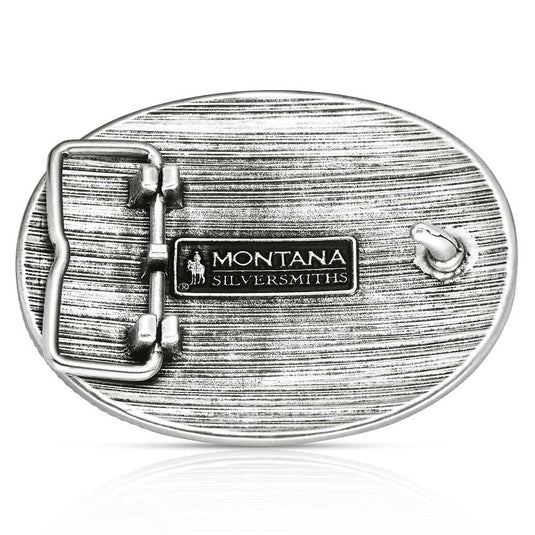 A1063S - Montana Silversmiths Forged in Freedom Buckle