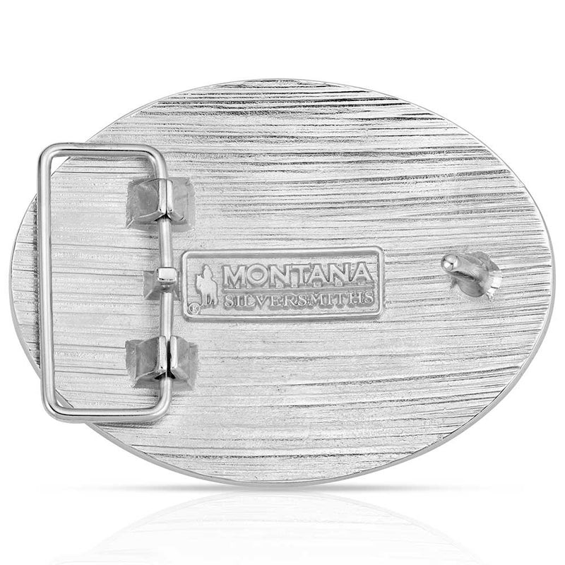 Load image into Gallery viewer, A1087S - Montana Silversmiths Hunters Stars &amp; Stripes Buckle
