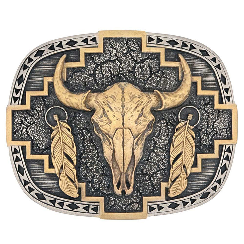 Load image into Gallery viewer, A979P - Montana Silversmiths Southwest Abundance Attitude Buckle
