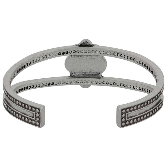 ABC6073 - Montana Silversmiths Solo Statement Concho Cuff Bracelet