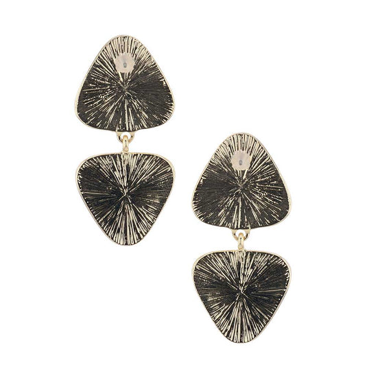 AER5934 - Montana Silversmiths Turquoise Dazzle Attitude Earrings