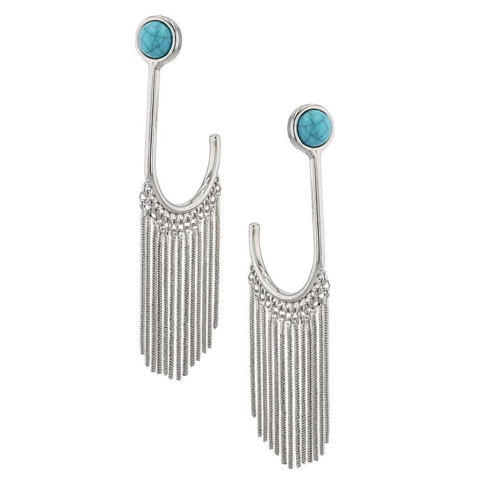 AER5935 - Montana Silversmiths On the Fringe Attitude Earrings