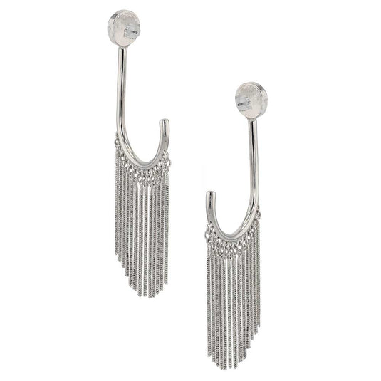 AER5935 - Montana Silversmiths On the Fringe Attitude Earrings