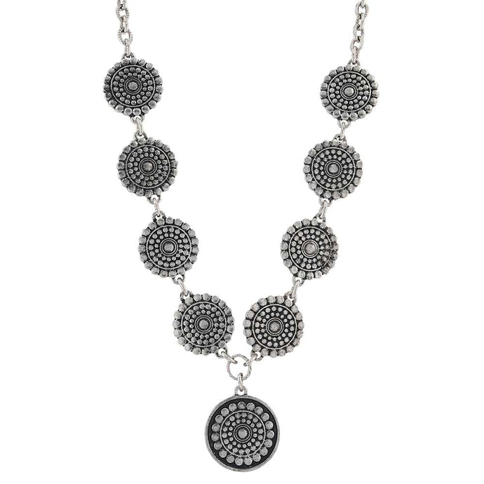 ANC5931 - Montana Silversmiths Celestial Concho Attitude Necklace