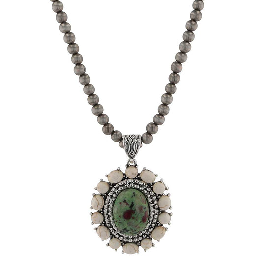 ANC6052 - Montana Silversmiths Turquoise Dreams Necklace