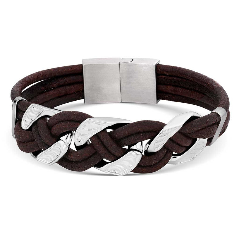 Load image into Gallery viewer, BC6004 - Montana Silversmiths Rustic Braided Bracelet
