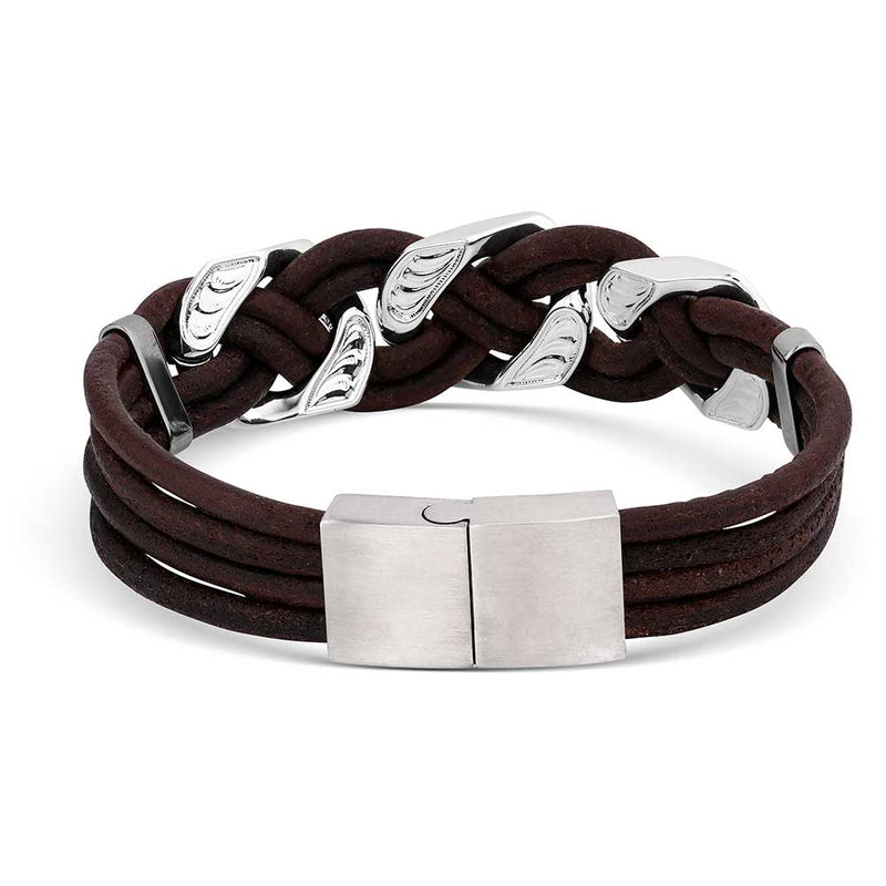 Load image into Gallery viewer, BC6004 - Montana Silversmiths Rustic Braided Bracelet
