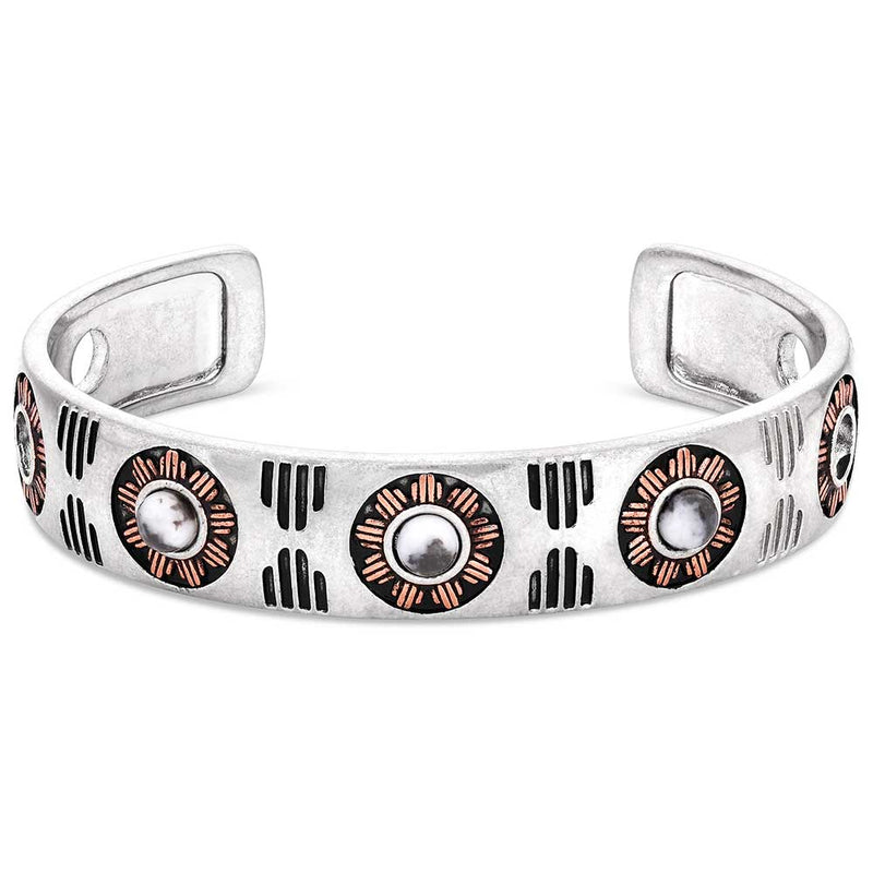 Load image into Gallery viewer, BC6113 - Montana Silversmiths Western Sands Cuff Bracelet
