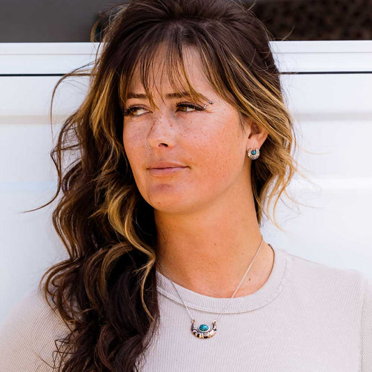 ER6028 - Montana Silversmiths Luck of the Pure Earrings