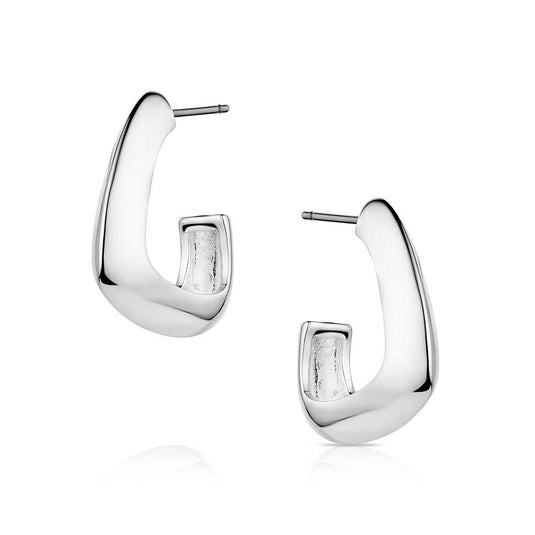 ER6214 - Montana Silversmiths Class Act Hoop Earrings