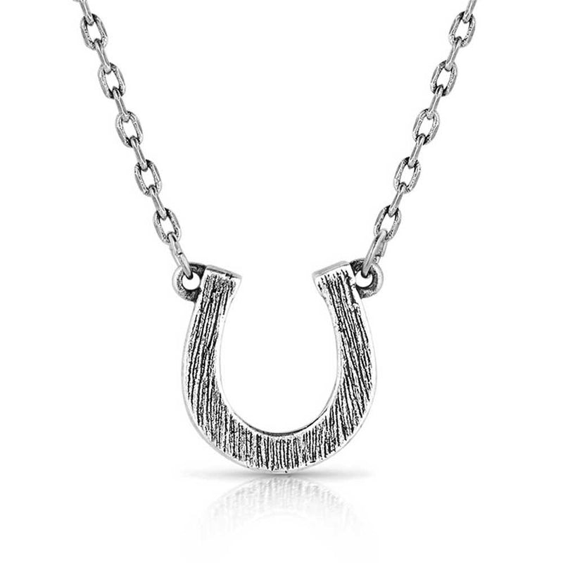 Load image into Gallery viewer, NC5860 - Montana Silversmiths Horseshoe Pendant Necklace
