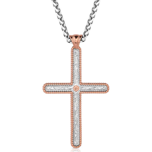 NC6007 - Montana Silversmiths Forever Faithful Necklace