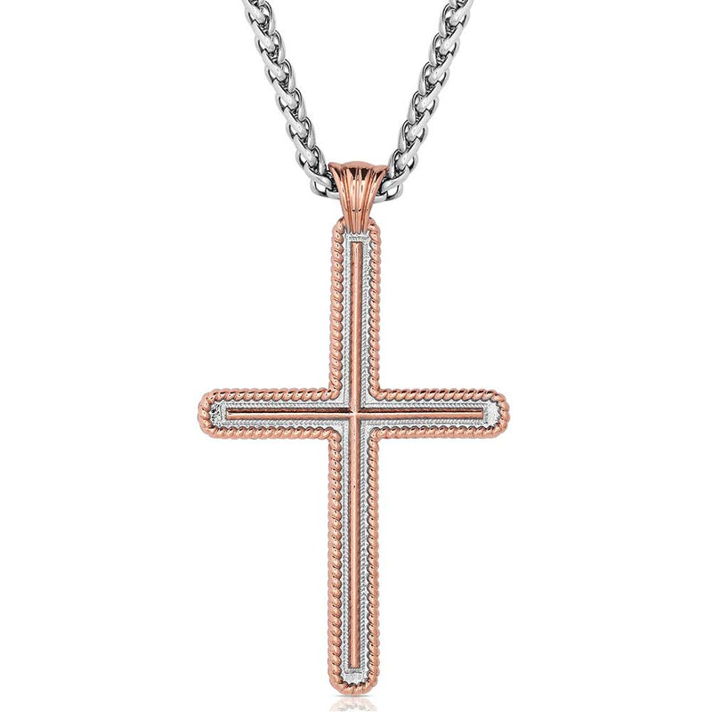 Load image into Gallery viewer, NC6007 - Montana Silversmiths Forever Faithful Necklace
