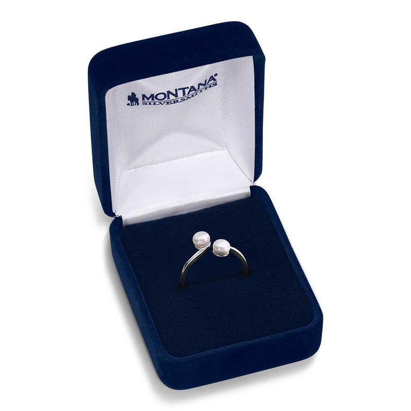 Load image into Gallery viewer, RG5878 - Montana Silversmiths Pearl Perfection Wrap Ring

