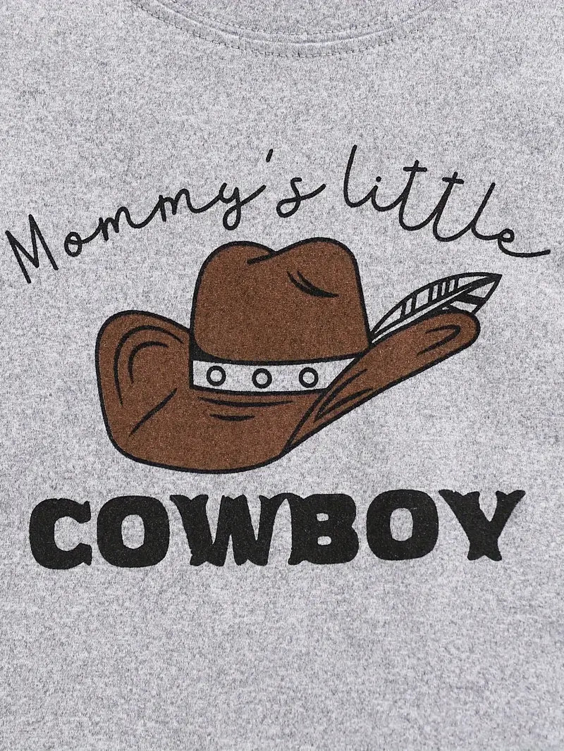 Load image into Gallery viewer, TMCHD61 - Children&#39;s Mama&#39;s Little Cowboy 2 Piece Set
