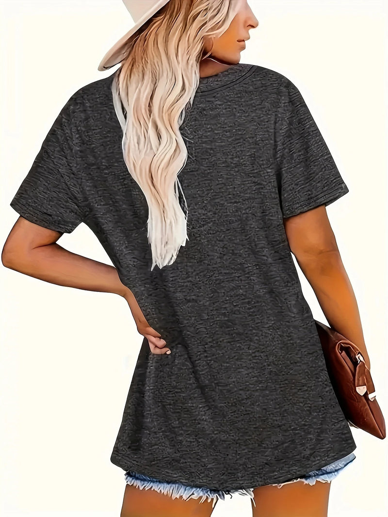 Load image into Gallery viewer, TMTSHT32 - Women&#39;s Dark Grey Multitasker T Shirt
