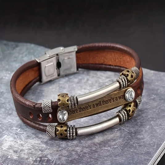 TMBC37 - Where There's a Will Layered Bracelet