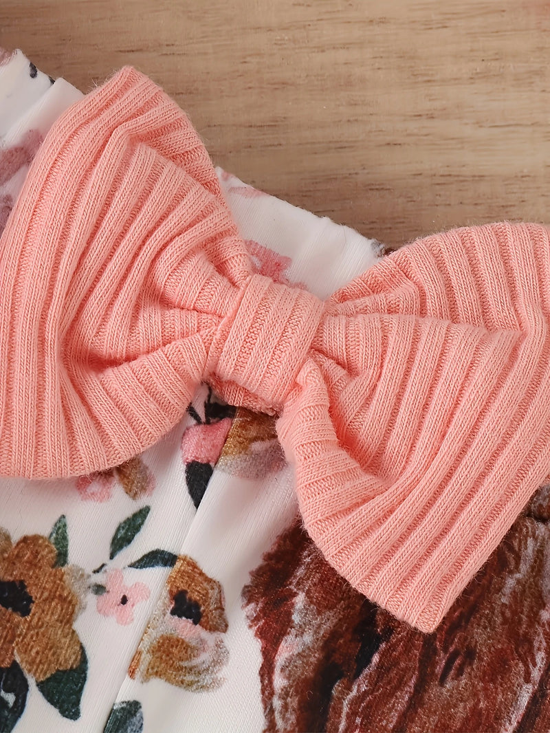 Load image into Gallery viewer, TMCHD70 - Children&#39;s Pink Highland Cow 3 Piece Set
