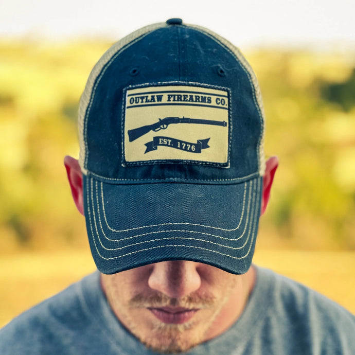 OUT5028 - Black/Khaki Outlaw Firearms Co. Cap