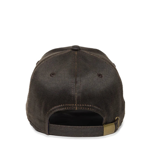 FRD14A - Ford Dark Brown Weathered Cotton Cap