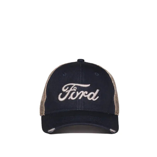 FRD16A - Ford Navy/Natural Cap
